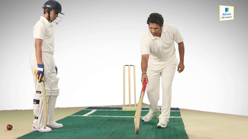 sachin tendular cricket training